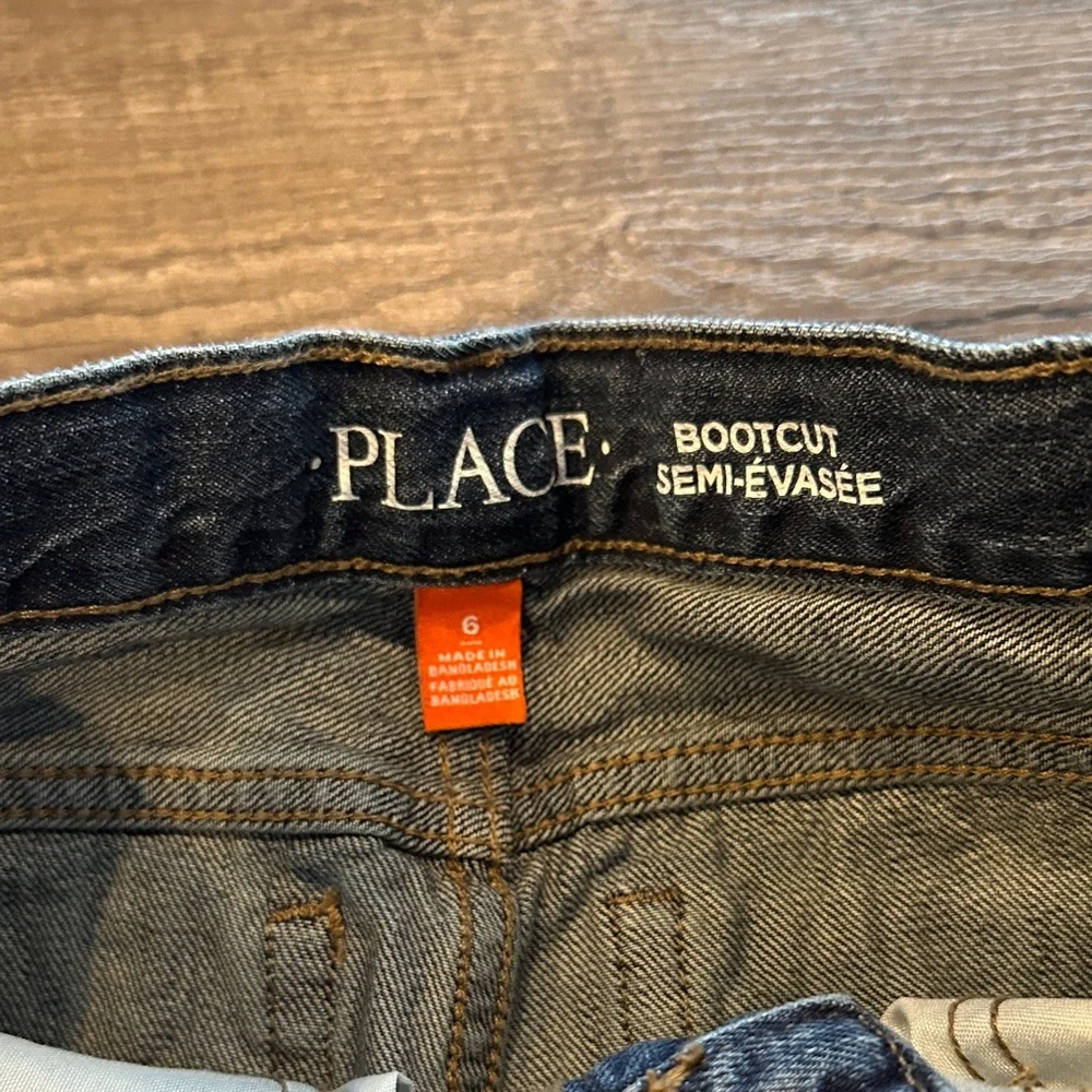 The Children’s Place Little Boy 6 Darkwash‎ Bootcut Jeans